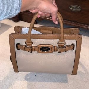 Michael Kors Light and Dark Brown Handbag